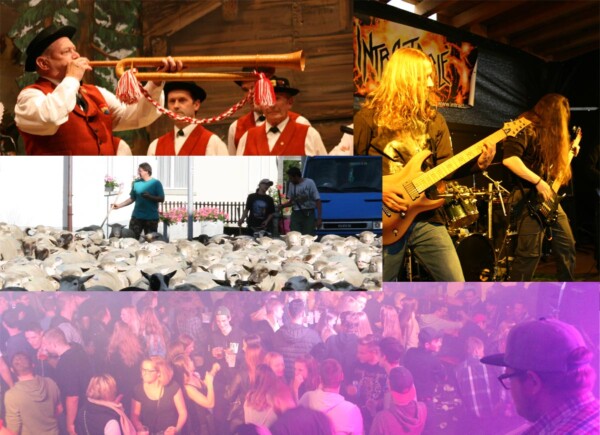 3_Collage_Vereinsleben Vereinsleben in Muotathal